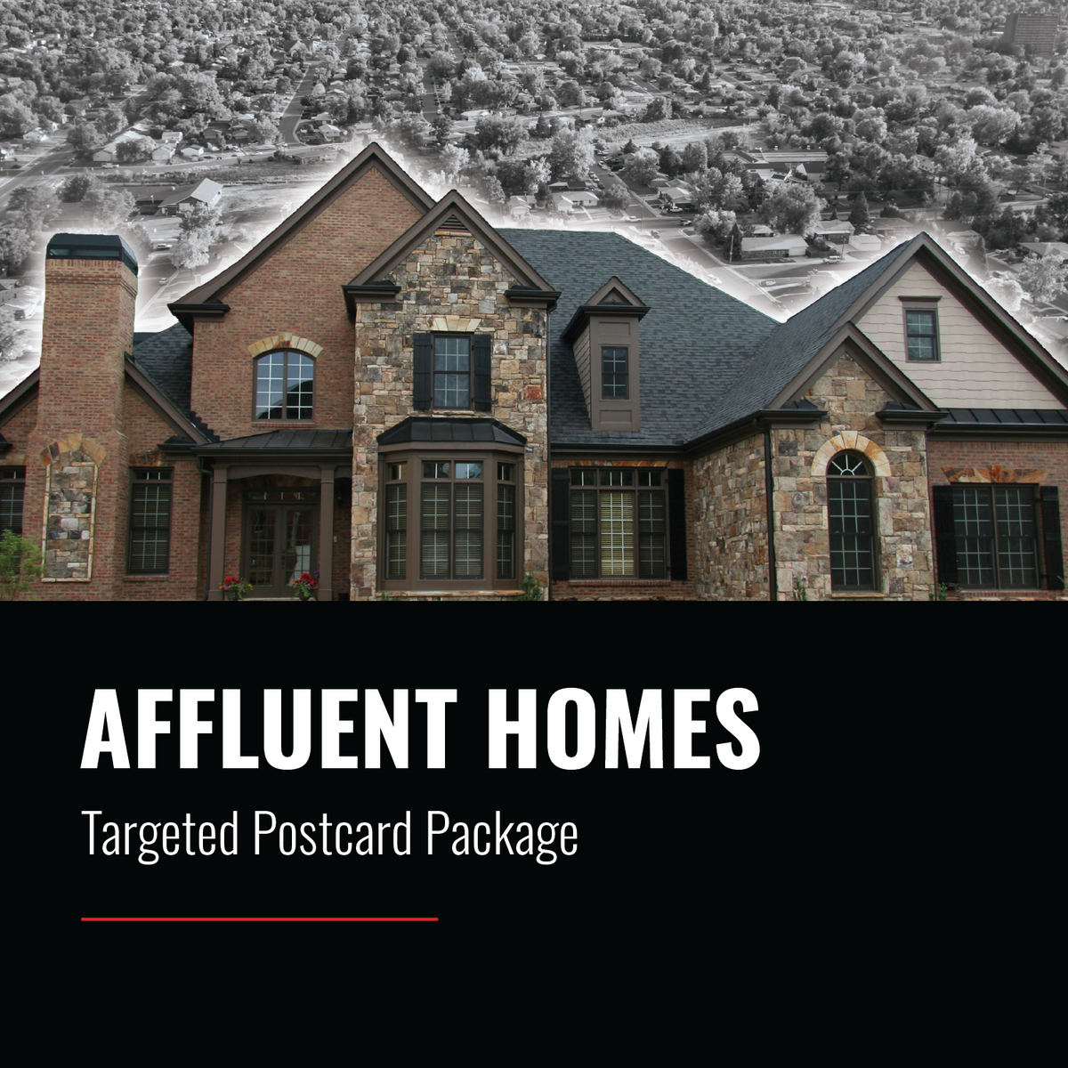 Targeted Postcards for Affluent Homes ($1M+)