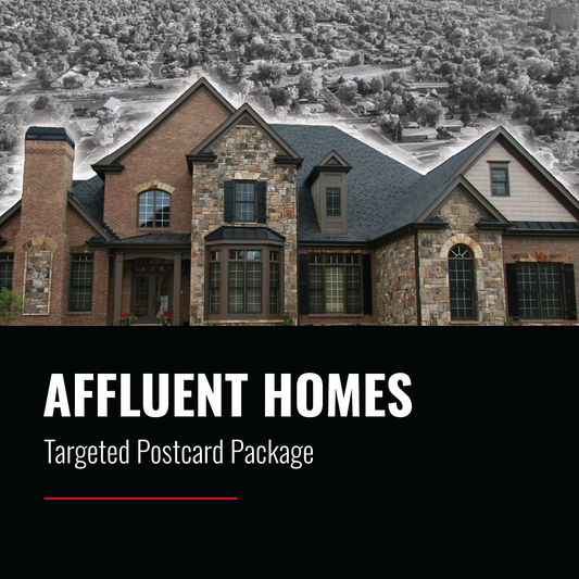 Targeted Postcards for Affluent Homes ($1M+)