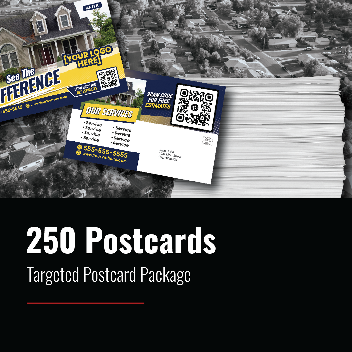 Targeted Postcards Package - $399