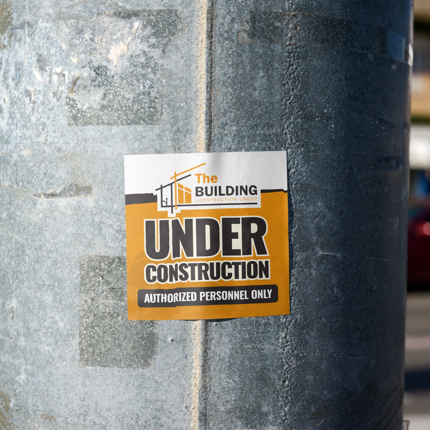 INDOOR STICKERS - SQUARE