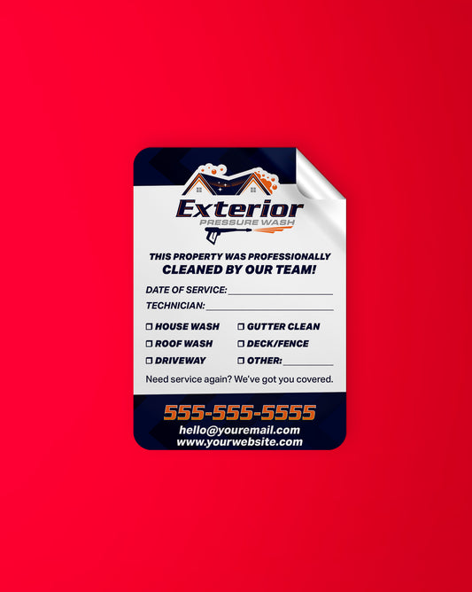 Indoor Stickers (4 x 6)