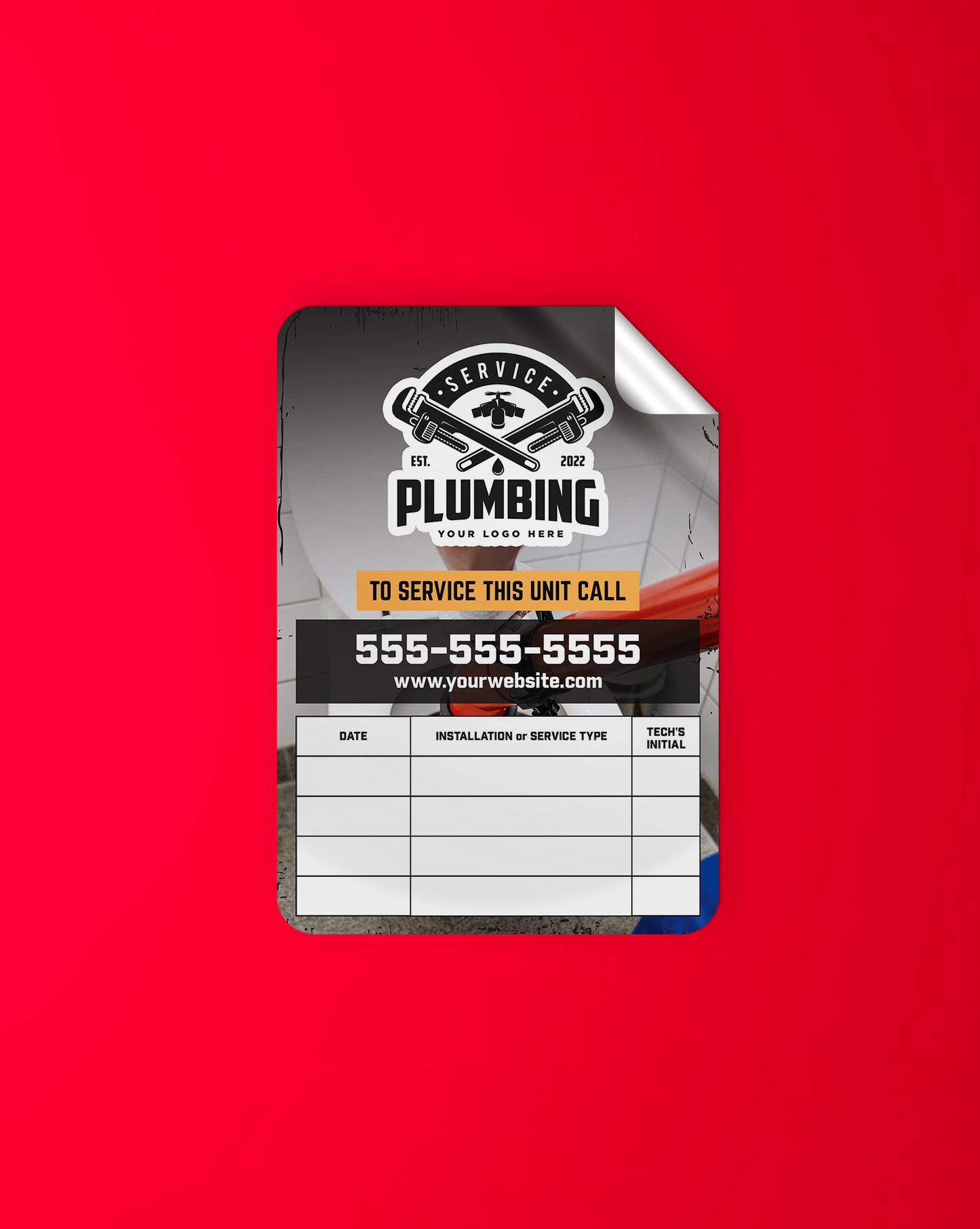 OUTDOOR STICKERS - RECTANGLE