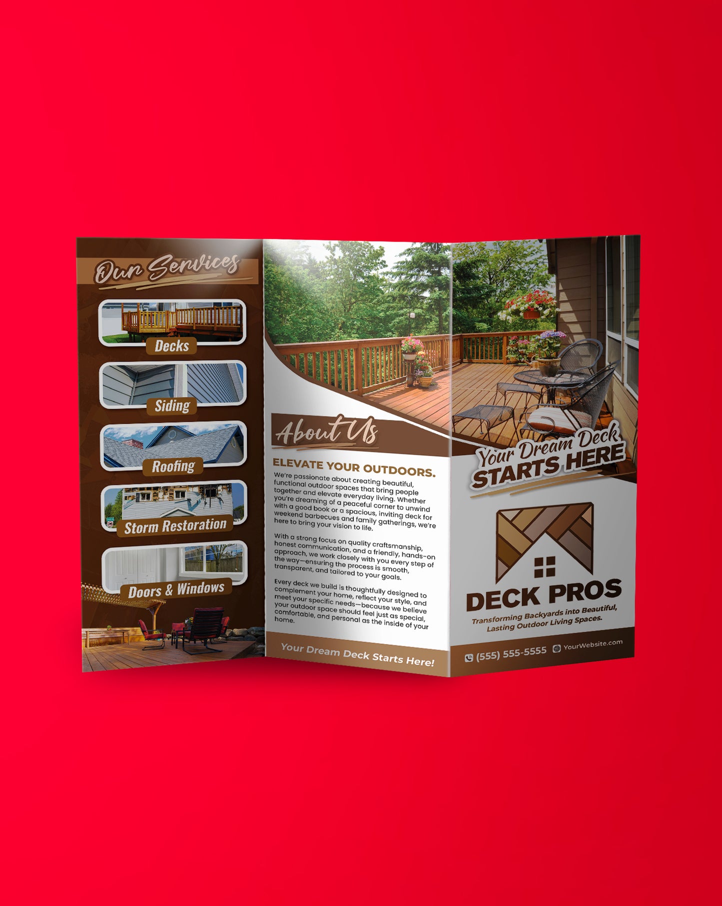 TRI FOLD BROCHURES