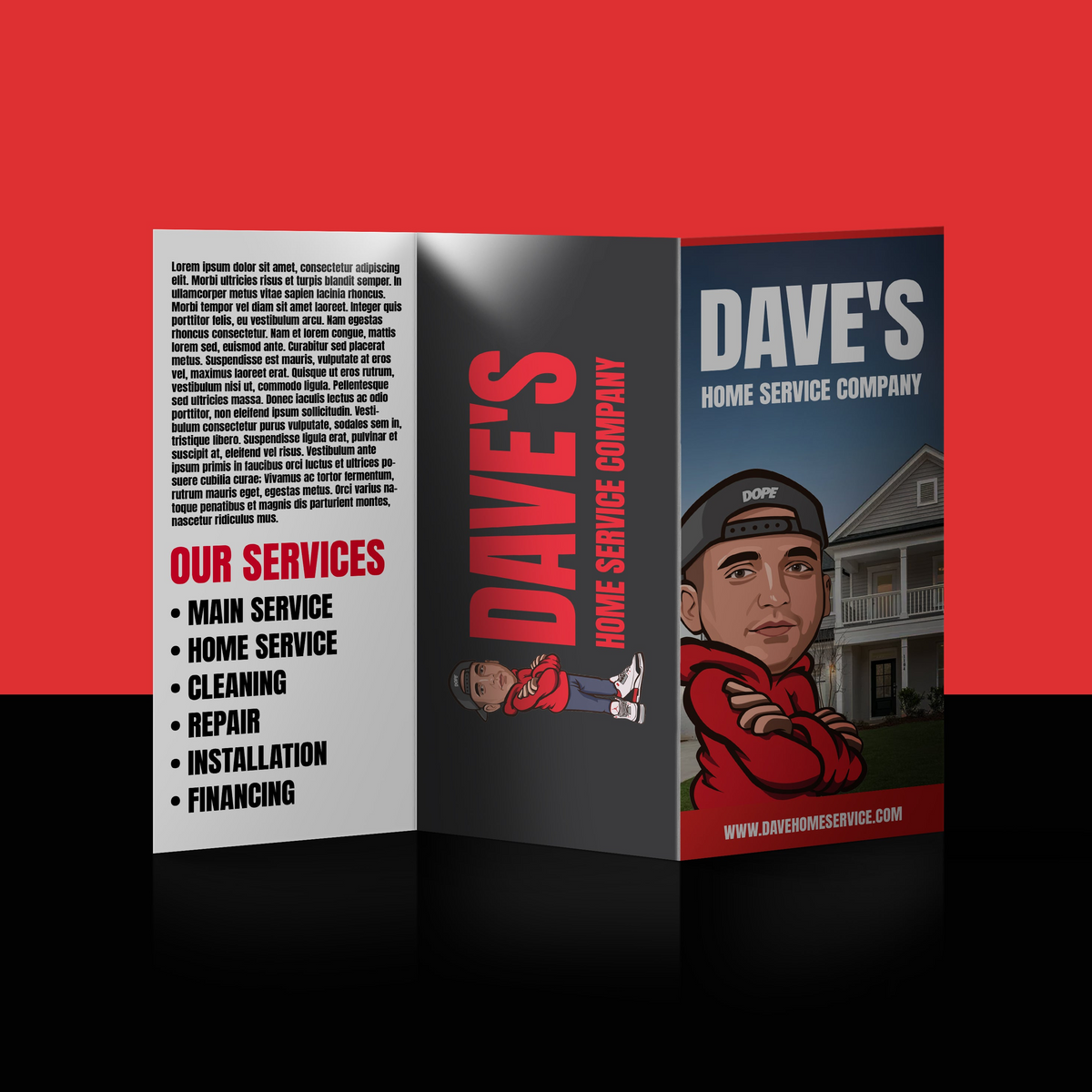 Tri Fold Brochures | BizBoosters