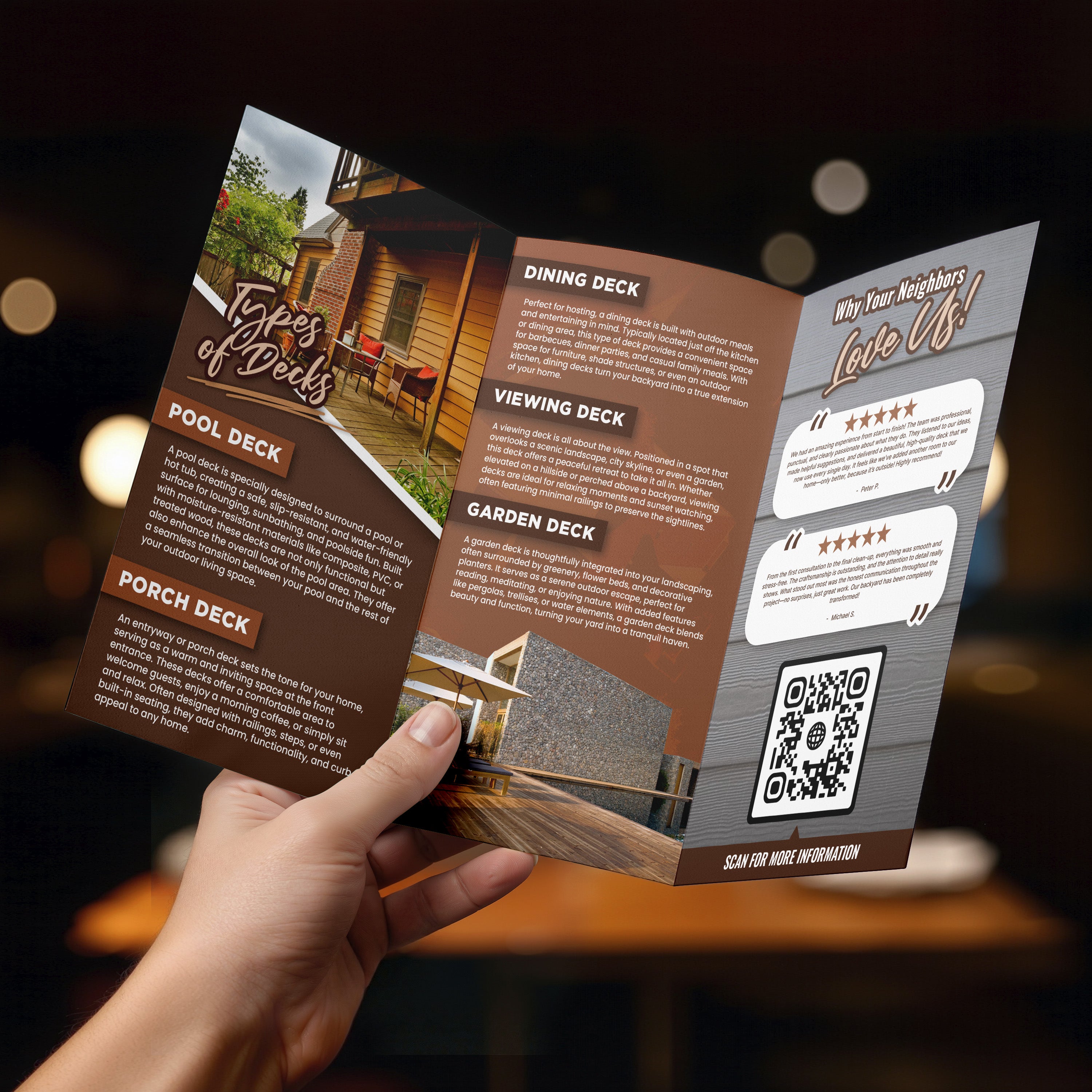 TRI FOLD BROCHURES – DOPE Marketing