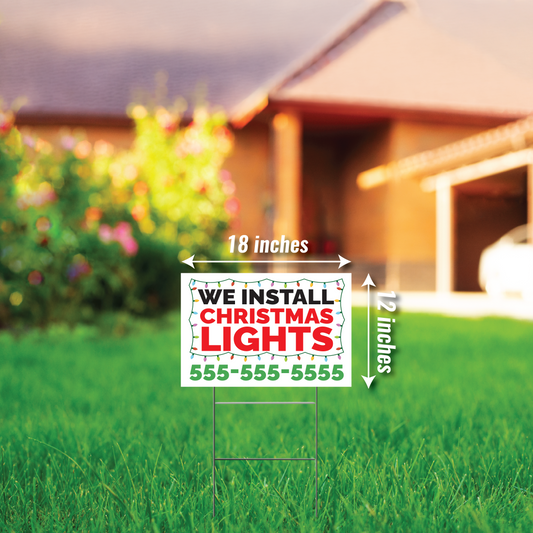 Yard Signs 18x12