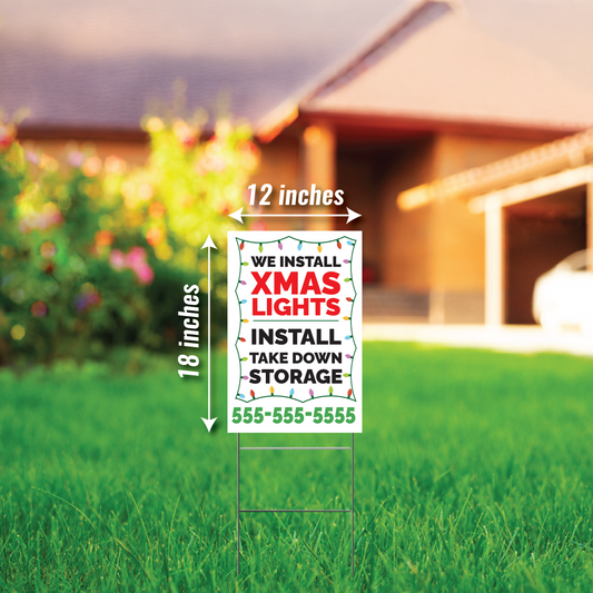 Yard Signs 12x18