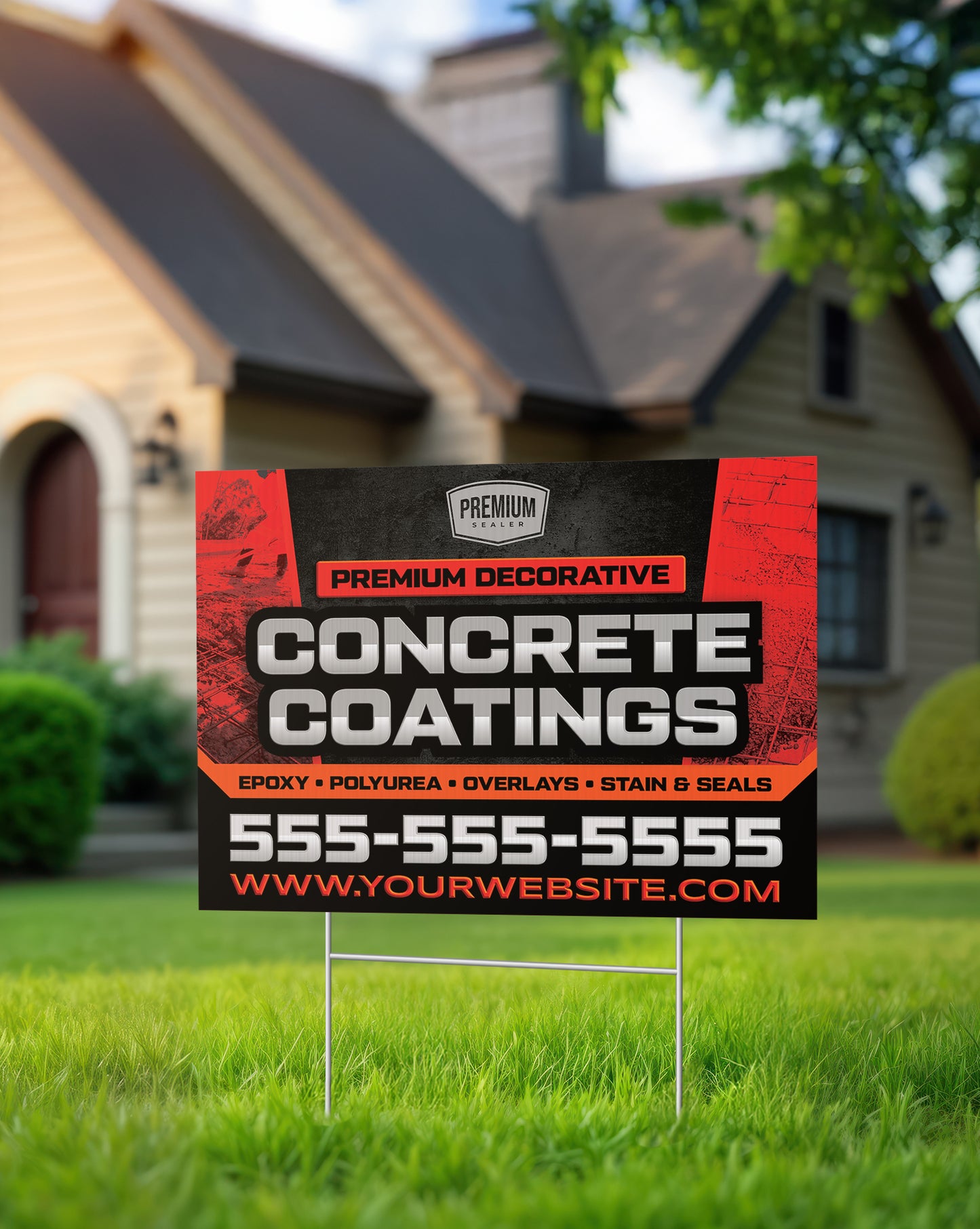 18x24 CUSTOM YARD SIGNS | BizBoosters