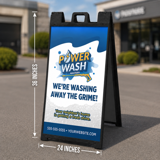 Double Sided A-Frame Signs