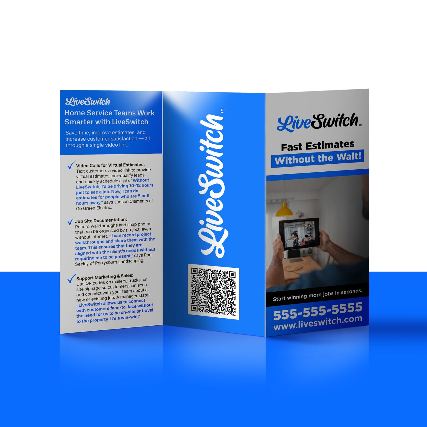 TRI FOLD BROCHURES | LiveSwitch