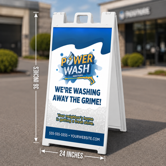 Double Sided A-Frame Signs