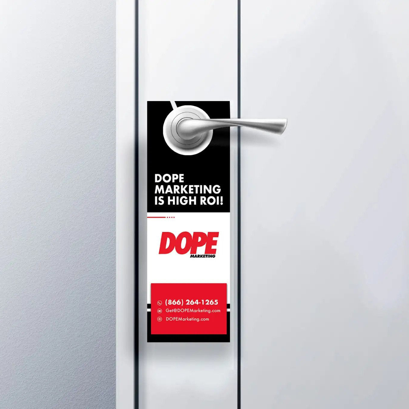 door hangers-dope marketing