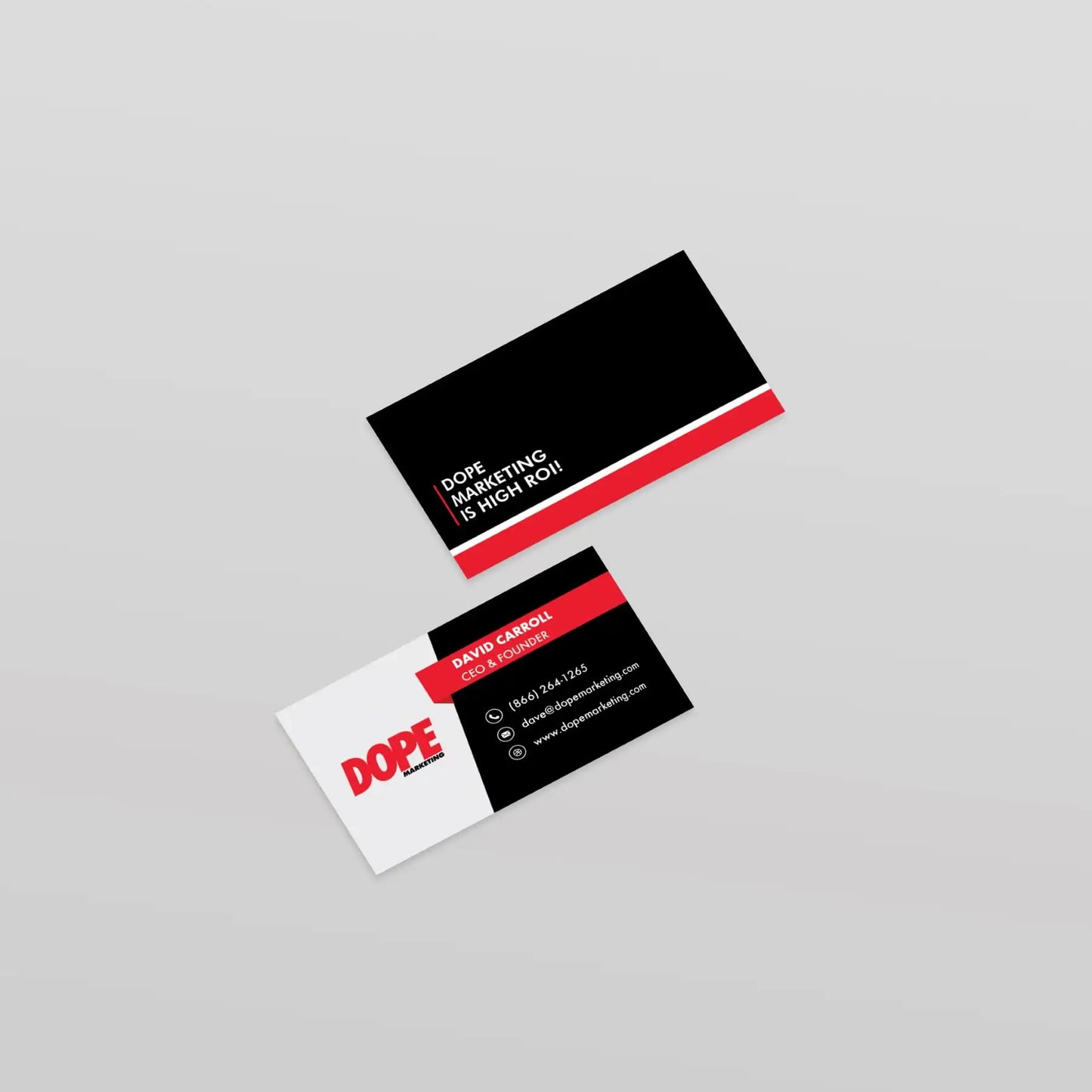 business card-dope marketing