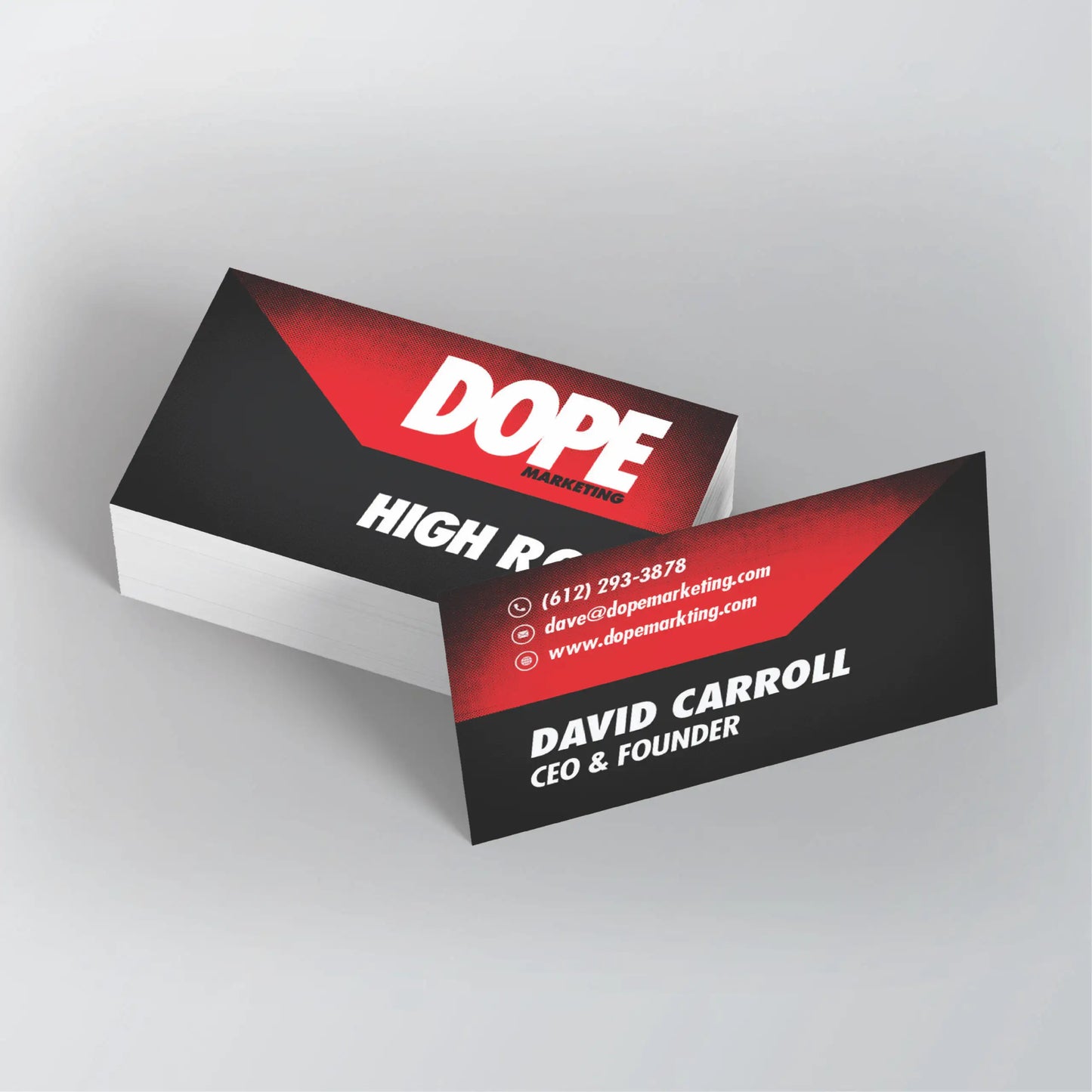 business card-high roi