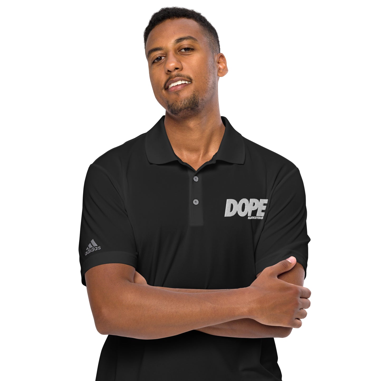 Adidas Performance Polo Shirt- DOPE Logo