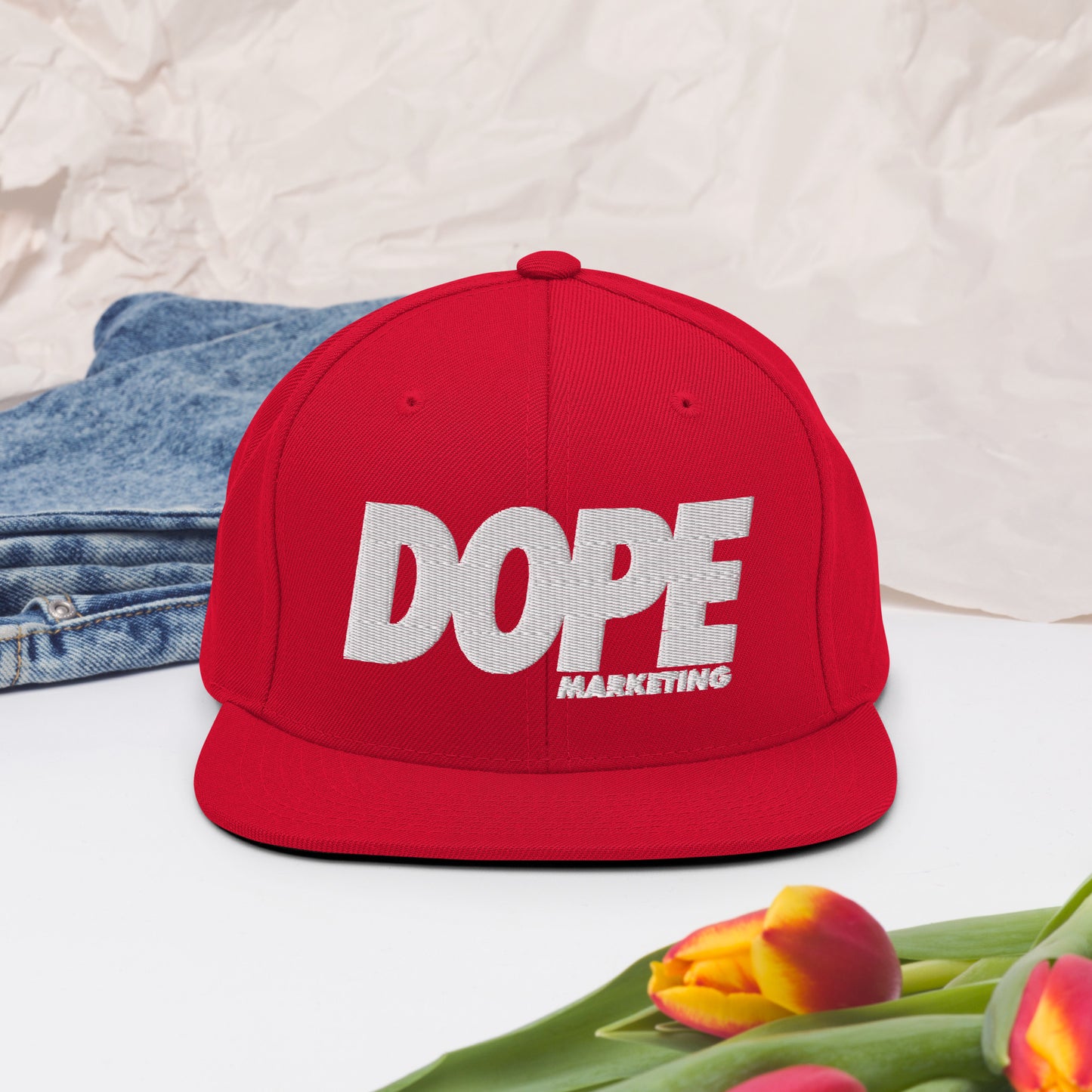 Snapback Hat- Dope Logo