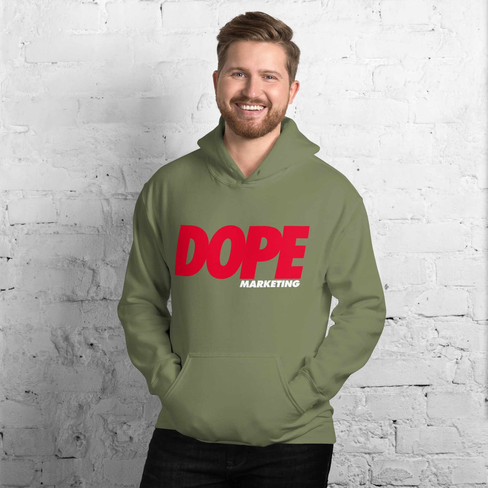 Dope on sale red hoodie